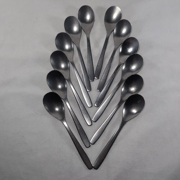 IKEA Tillagd 48 Pc Flatware Set Lot Silver Dragon Probyn Stainless 904.075.52 - Picture 12 of 16